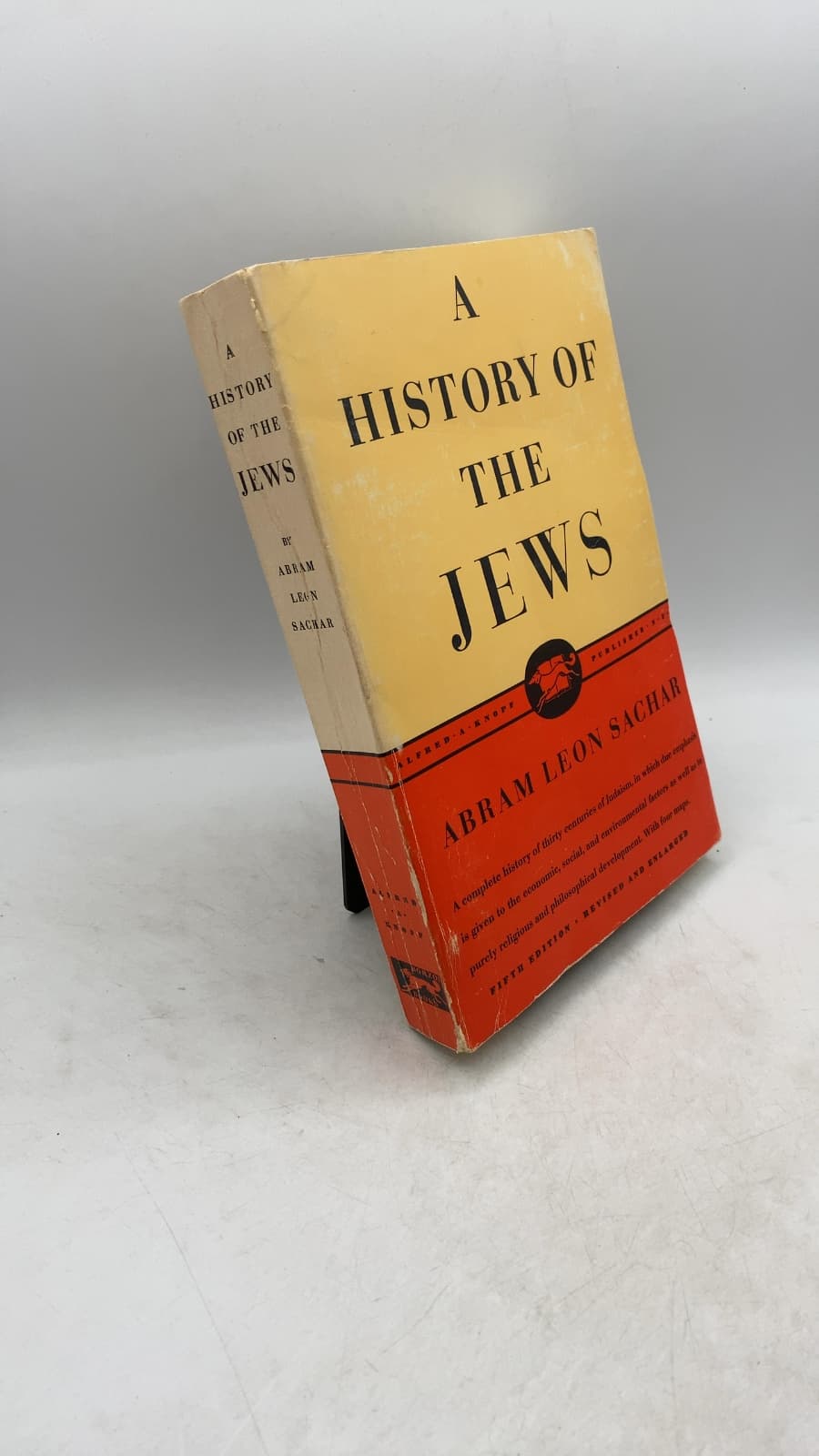 A History of the Jews by Abram Leon Sachar, Ph.D. - front cover