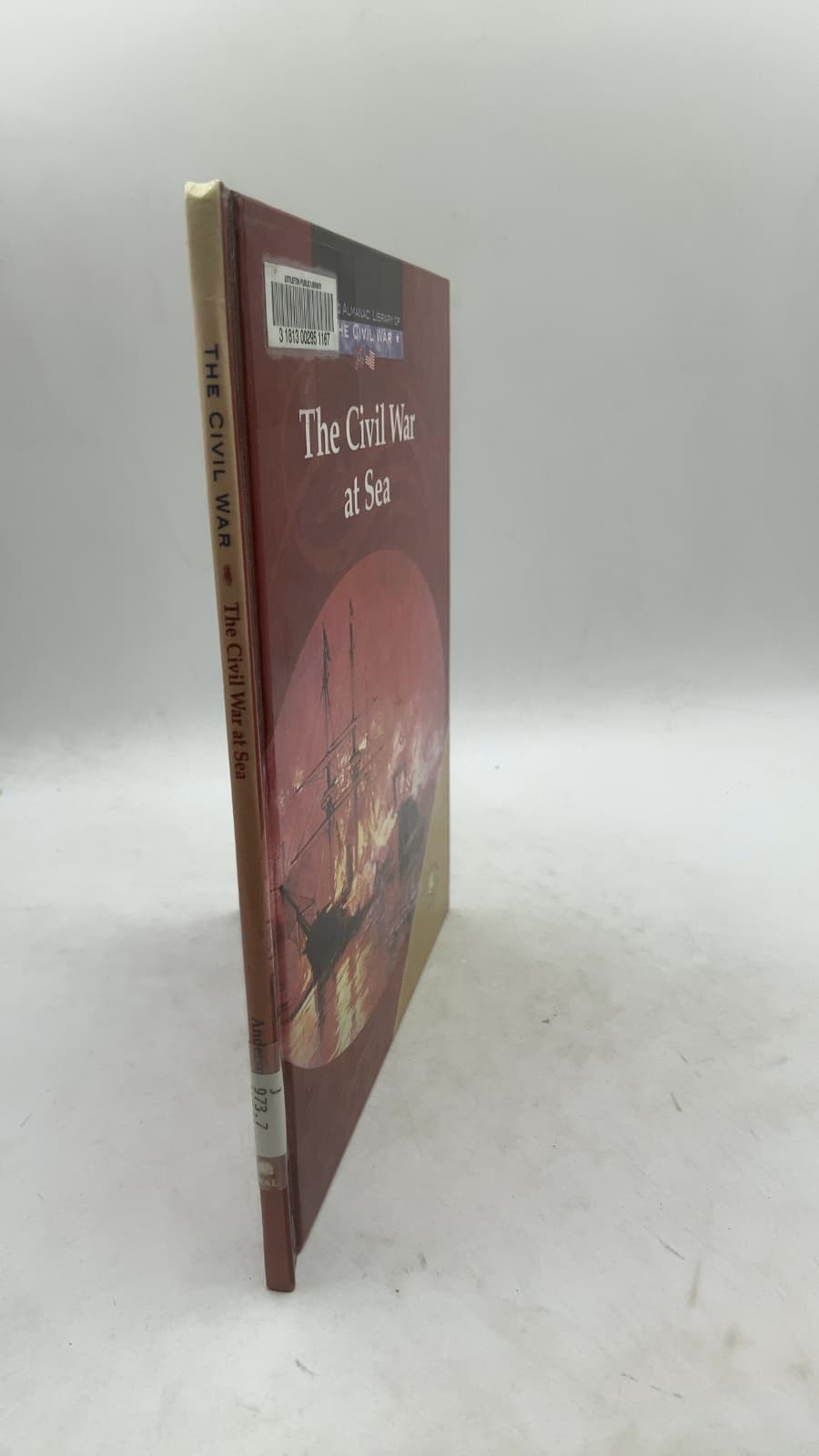 The Civil War at Sea by Dale Anderson - front cover