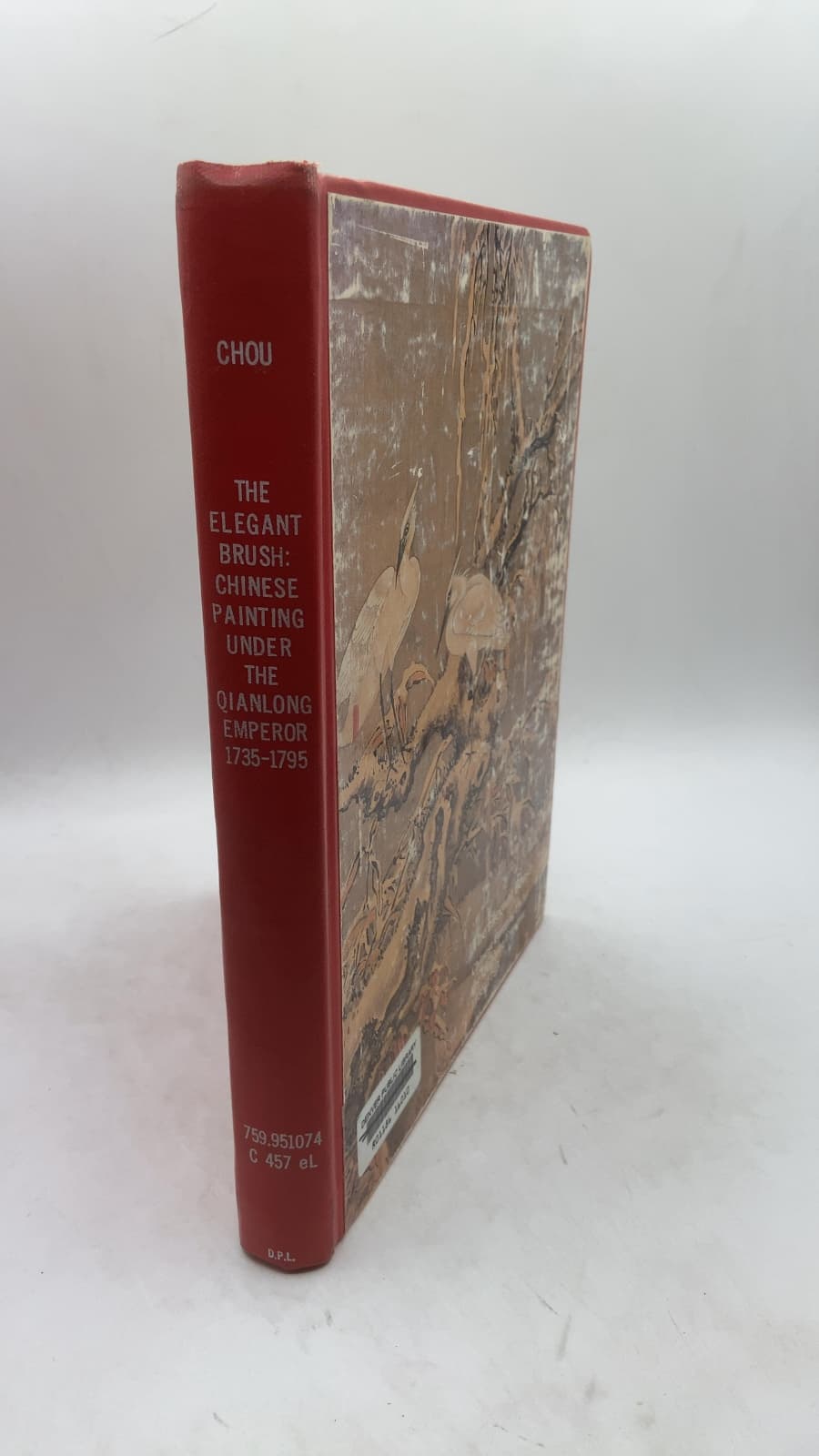 The Elegant Brush: Chinese Painting Under the Qianlong Emperor 1735-1795 by Ju-hsi Chou and Claudia Brown - front cover