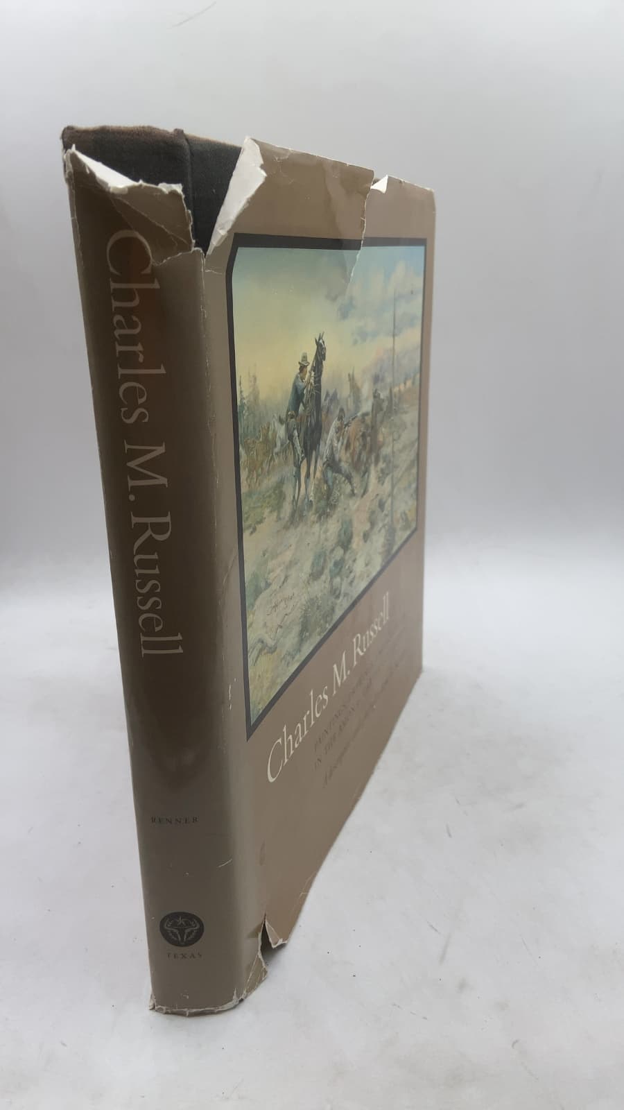 Charles M. Russell: Paintings, Drawings, and Sculpture in the Amon G. Carter Collection by Frederic G. Renner - front cover