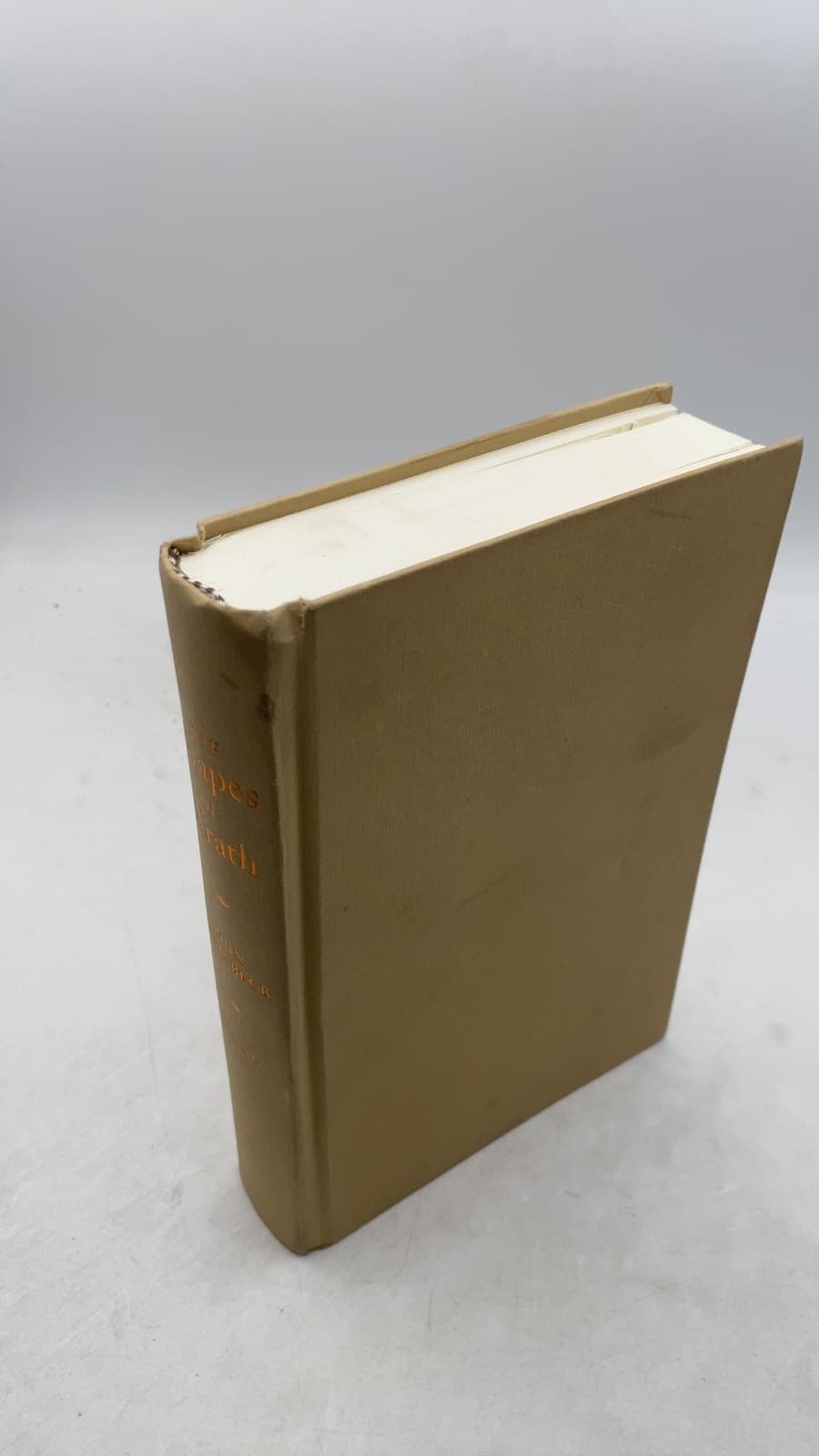 The Grapes of Wrath by John Steinbeck - front cover