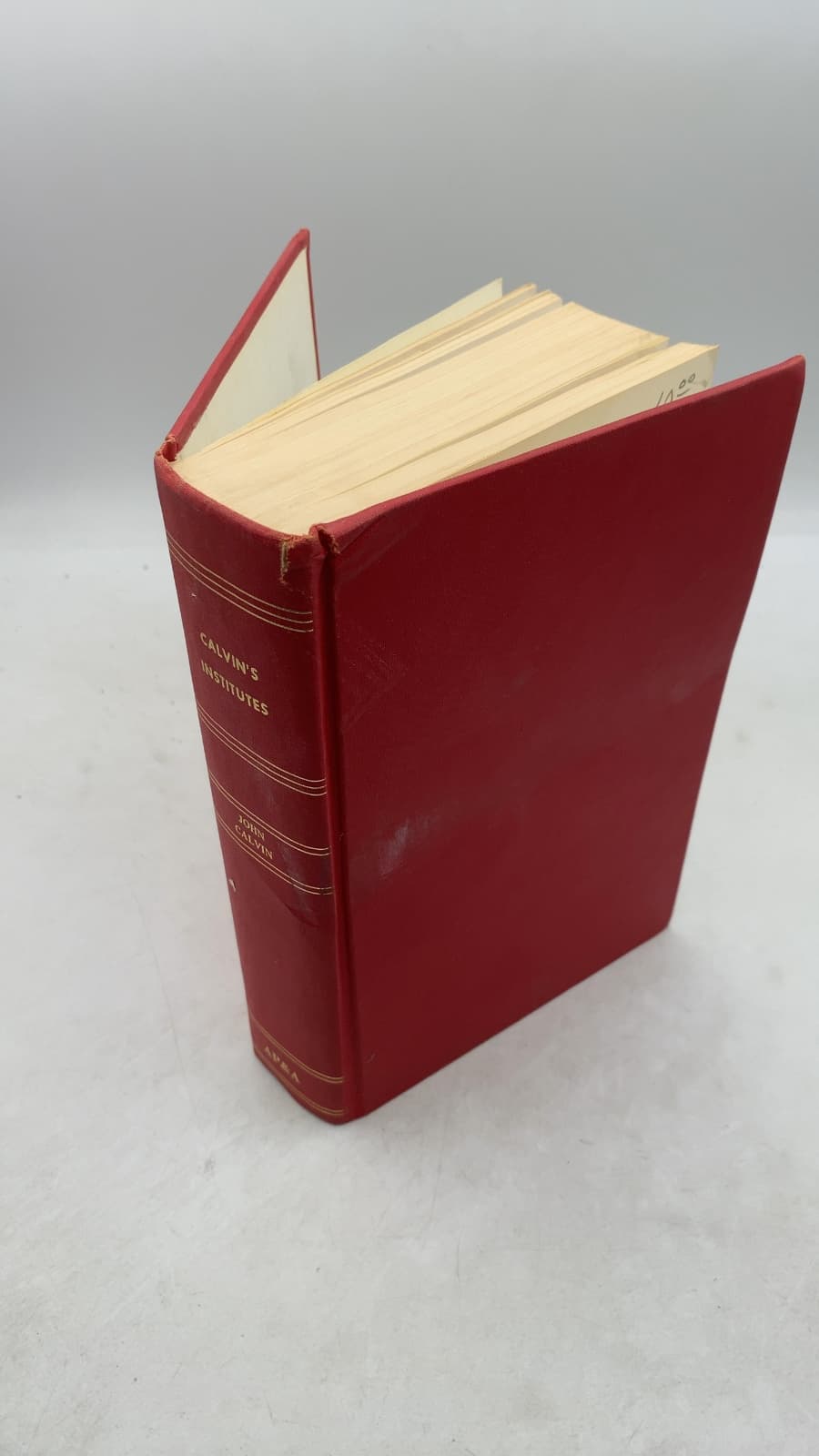 Calvin's Institutes by John Calvin - front cover