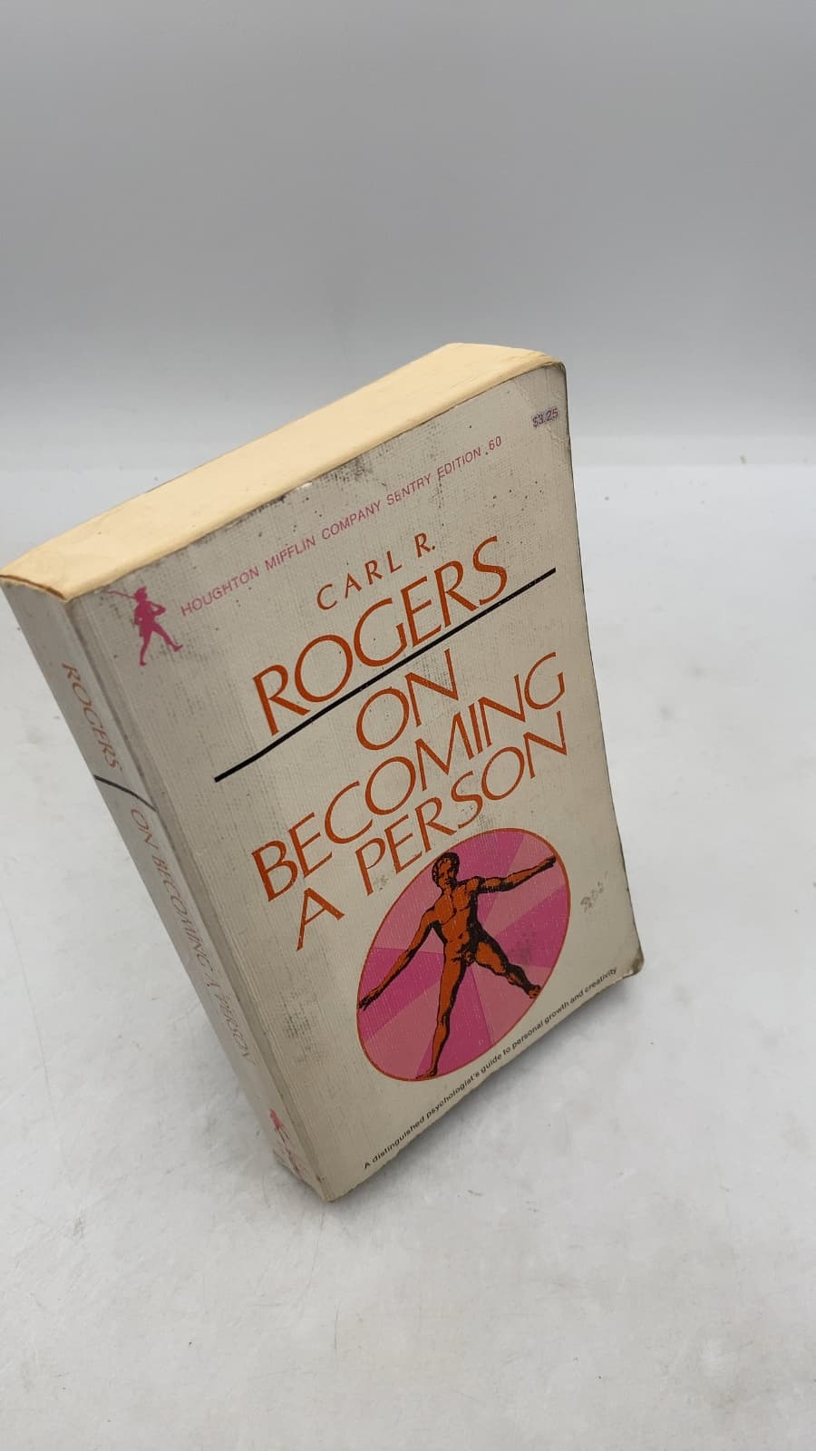 On Becoming a Person: A Therapist's View of Psychotherapy by Carl R. Rogers - front cover