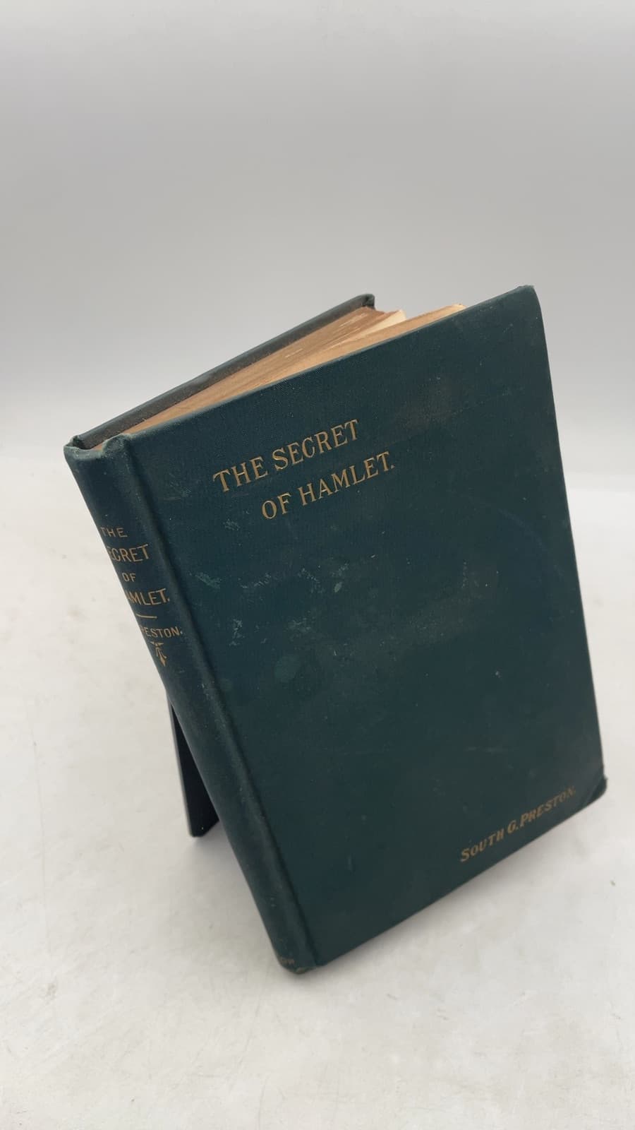 The Secret of Hamlet, Prince of Denmark by South G. Preston - front cover