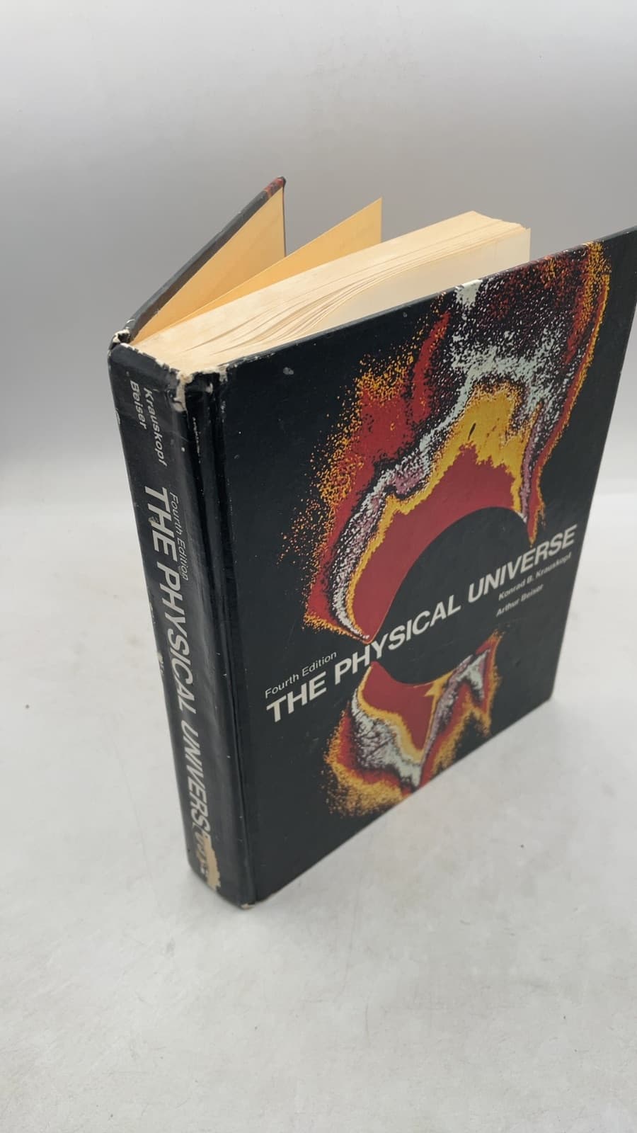 THE Physical Universe by Konrad B. Krauskopf and Arthur Beiser - front cover