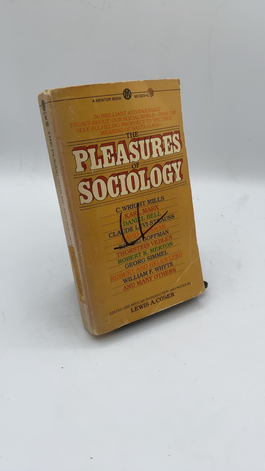 The Pleasures of Sociology by Lewis A. Coser - front cover