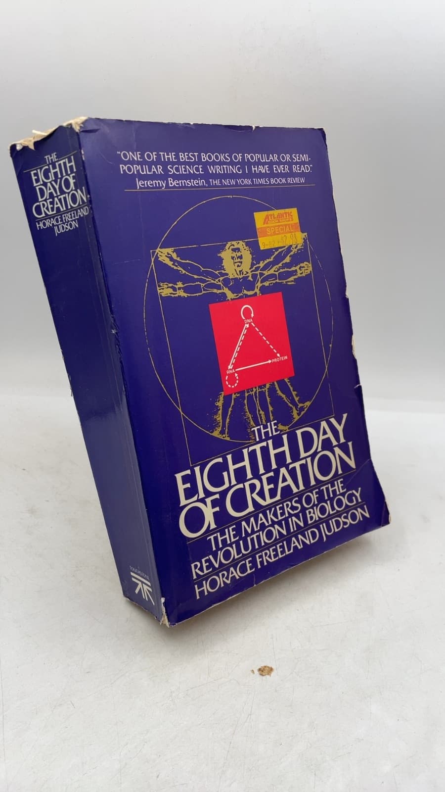 The Eighth Day of Creation: Makers of the Revolution in Biology by Horace Freeland Judson - front cover