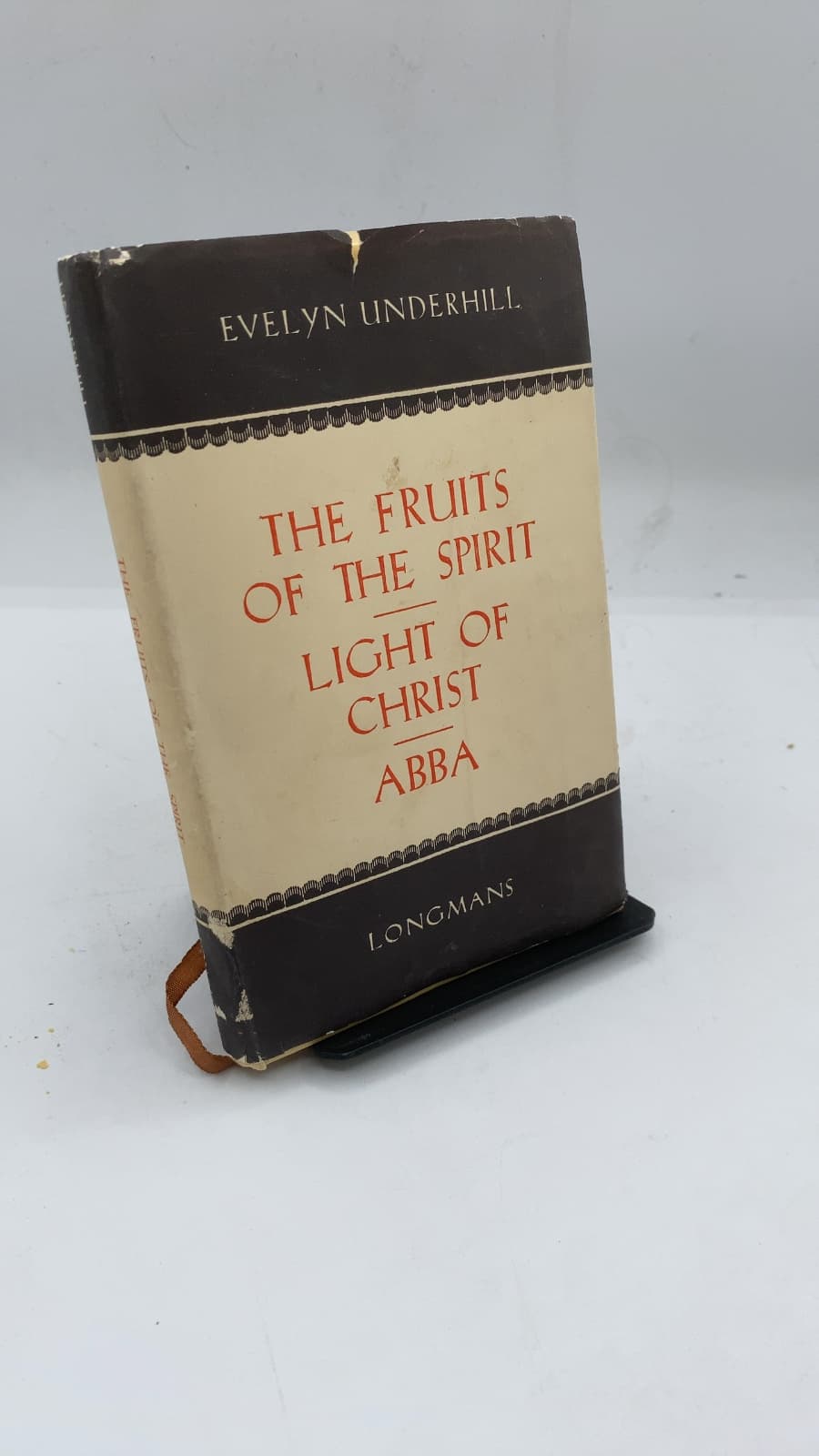 THE Fruits OF THE Spirit Light OF Christ Abba by Evelyn Underhill - front cover