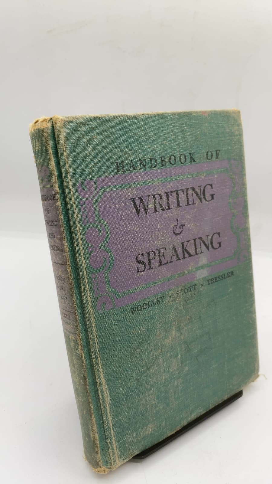 Handbook of Writing and Speaking by Edwin C. Woolley, Franklin W. Scott, J. C. Tressler - front cover