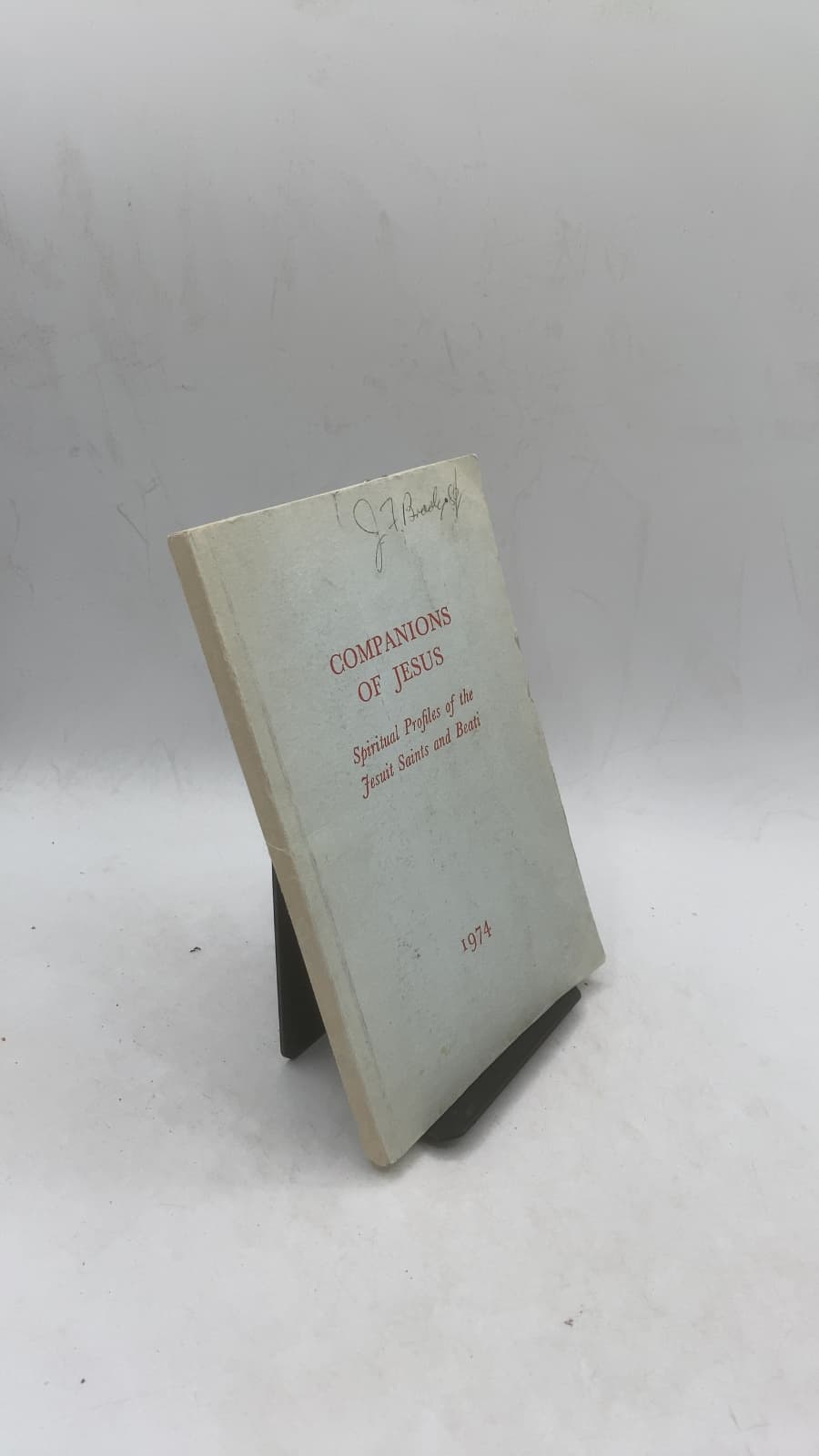 Companions of Jesus: Spiritual Profiles of the Jesuit Saints and Beati by Edmund Dignam, S.J., Joseph Gill, S.J., Charles Hand, S.J., Hugh Kay, Nicholas King, S.J., Michael McMorrow, S.J., Anthony Nye, S.J., and Paul Symonds, S.J. - front cover