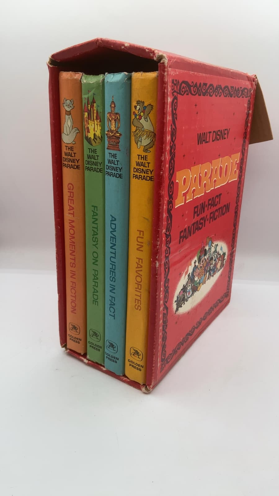 The Walt Disney Parade of Fun, Fact, Fantasy and Fiction by Walt Disney Studio - front cover