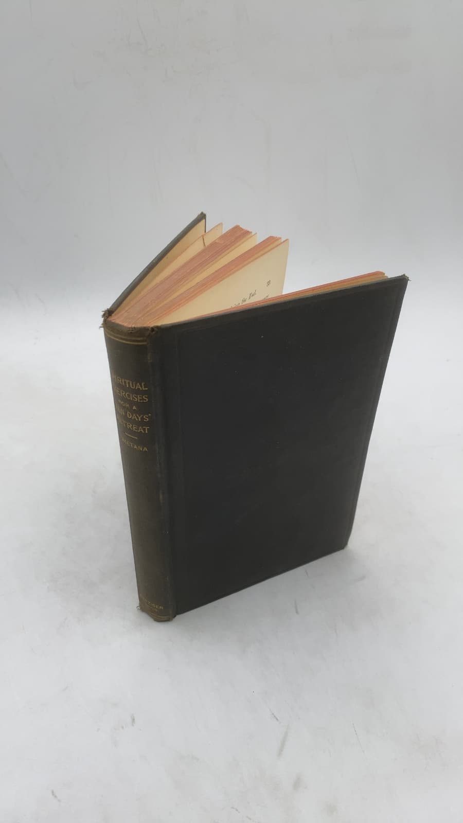 Spiritual Exercises for a Ten Days' Retreat by Very Rev. Rudolph v. Smetana - front cover