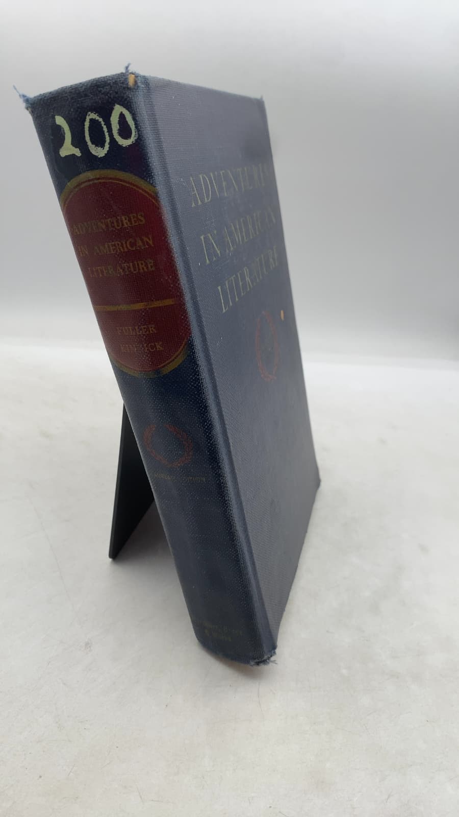 Adventures in American Literature (Laureate Edition) by Edmund Fuller, B. Jo Kinnick - front cover