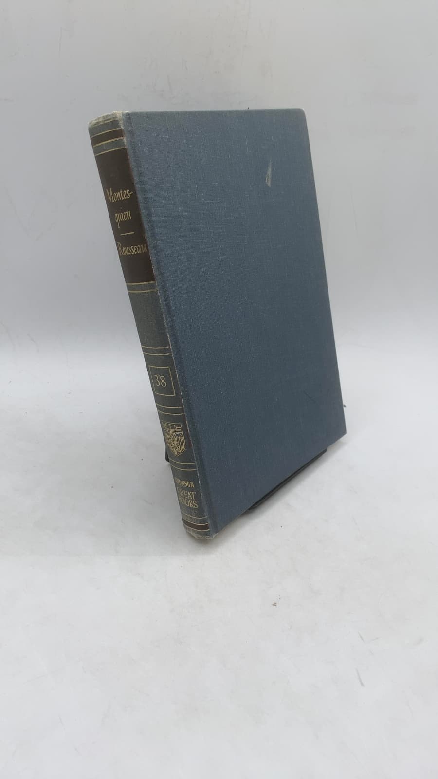Great Books of the Western World: Montesquieu Rousseau by Montesquieu and Rousseau - front cover