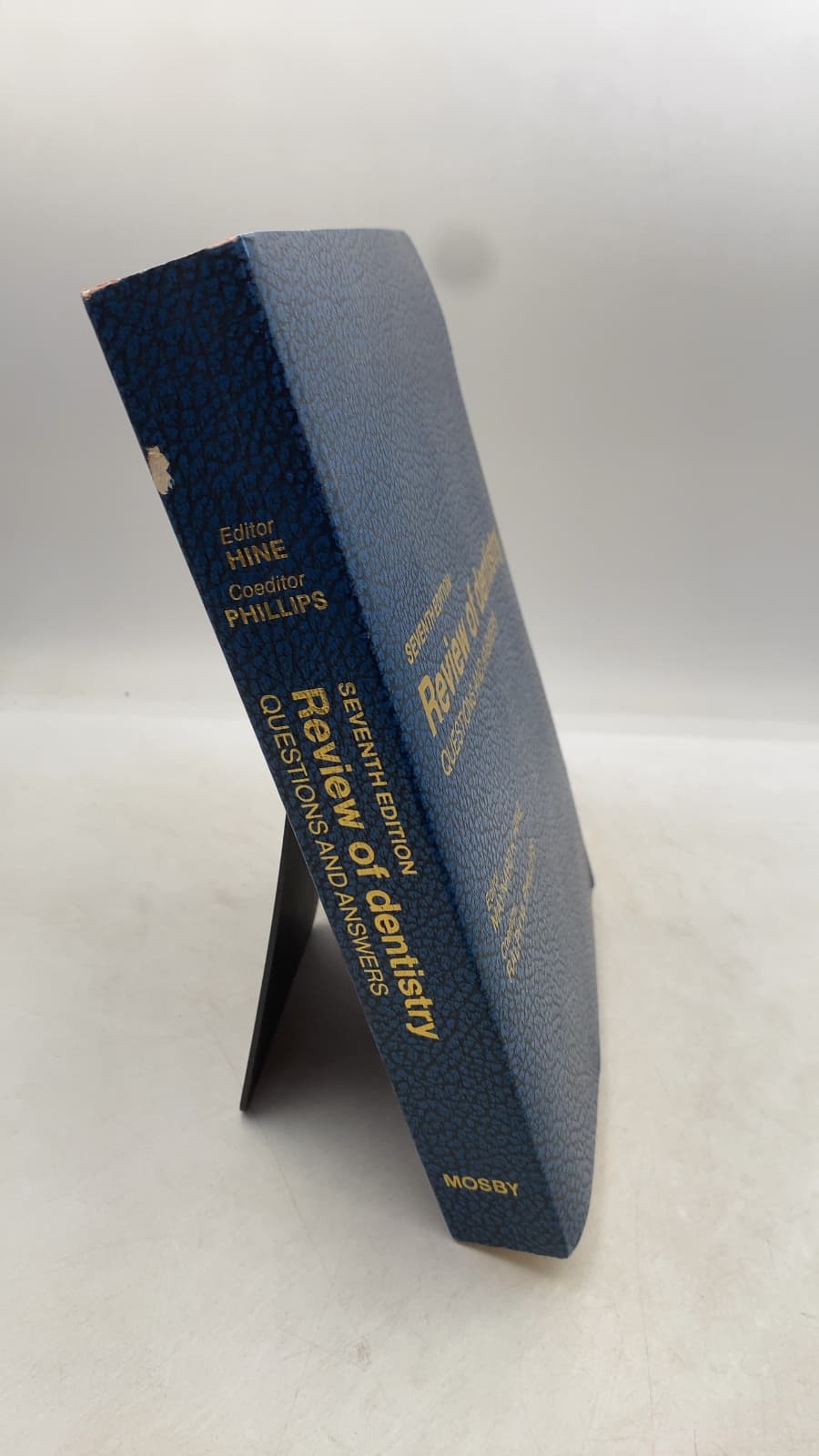 Review of Dentistry: Questions and Answers by Maynard K. Hine and Ralph W. Phillips - front cover