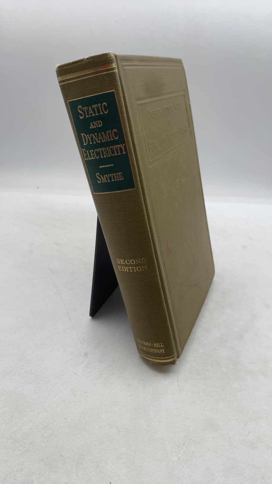 Static AND Dynamic Electricity by William R. Smythe - front cover