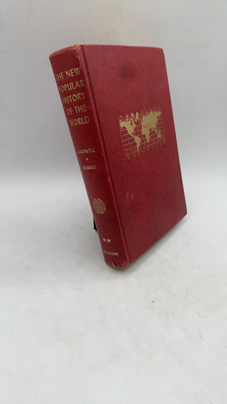 The New Popular History of the World: The Story of Mankind from Earliest Times to the Present Day (Volume Two) by Wallace E. Caldwell, Edward H. Merrill - front cover