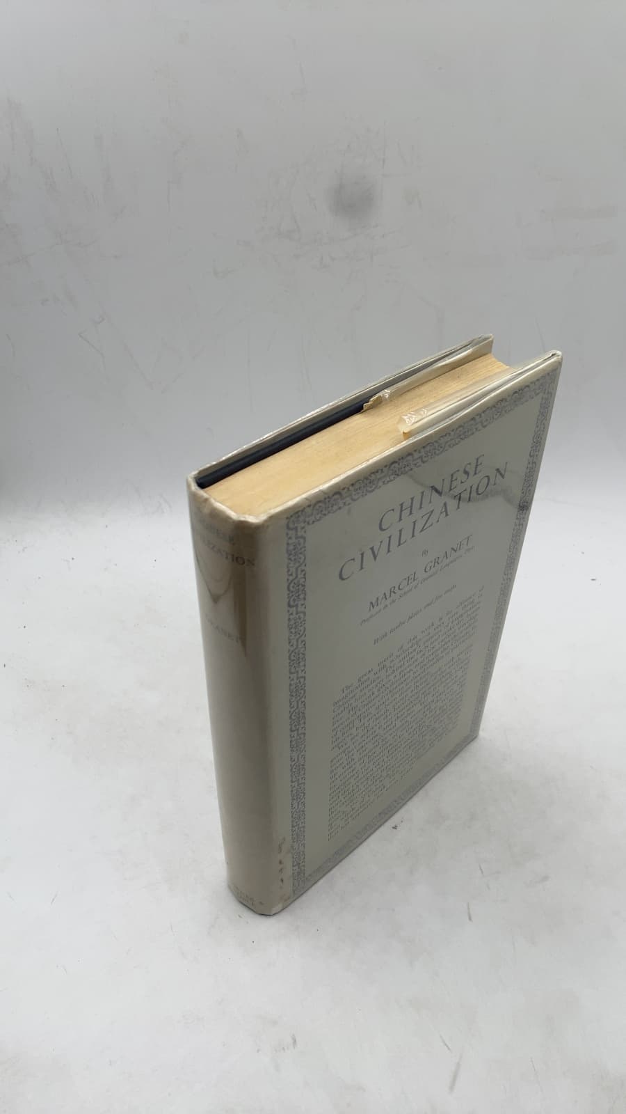 Chinese Civilization by Marcel Granet - front cover
