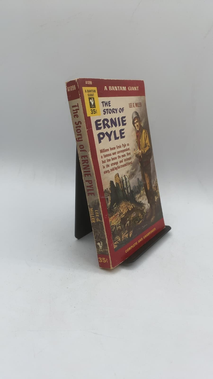 The Story of Ernie Pyle by Lee G. Miller - front cover