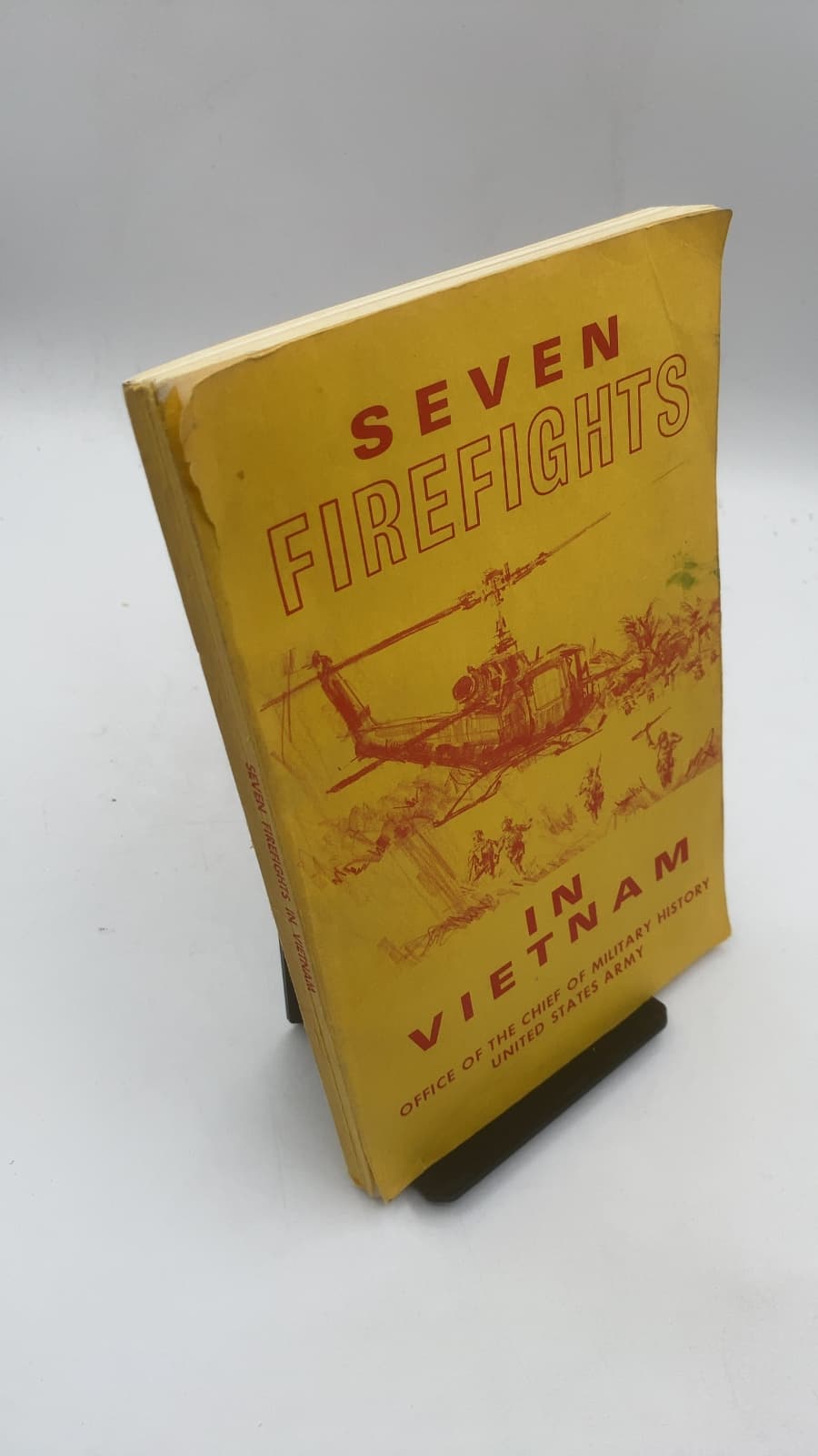 Seven Firefights IN Vietnam by John Albright, John A. Cash, Allan W. Sandstrum - front cover