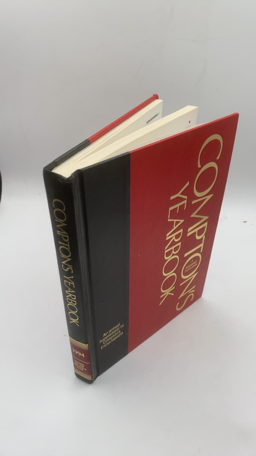 Compton's Yearbook - front cover