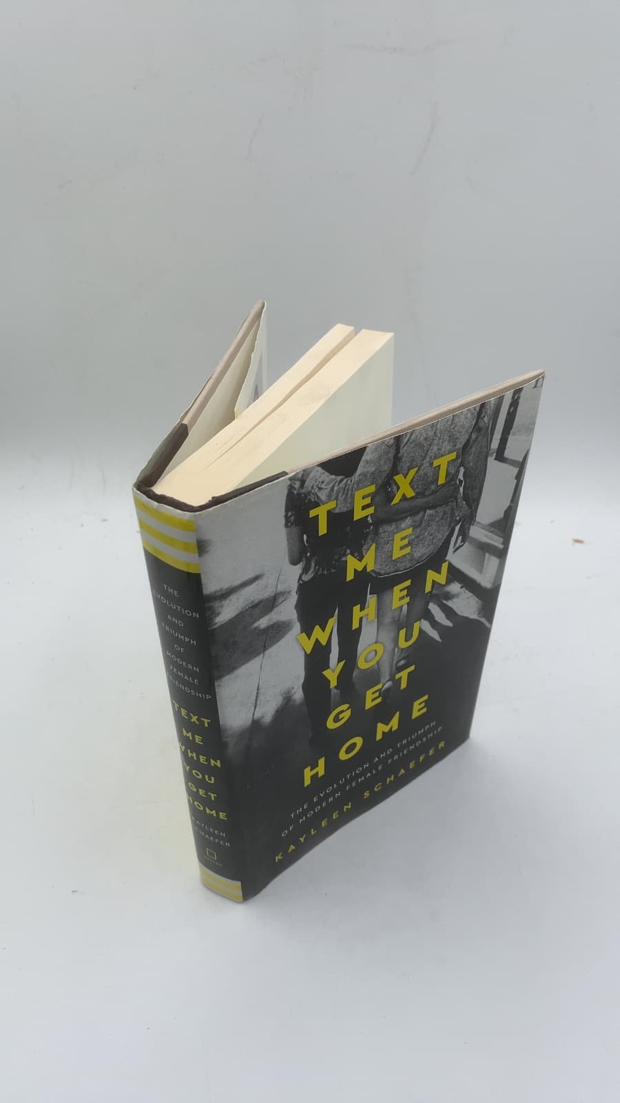 Text Me When You Get Home: The Evolution and Triumph of Modern Female Friendship by Kayleen Schaefer - front cover