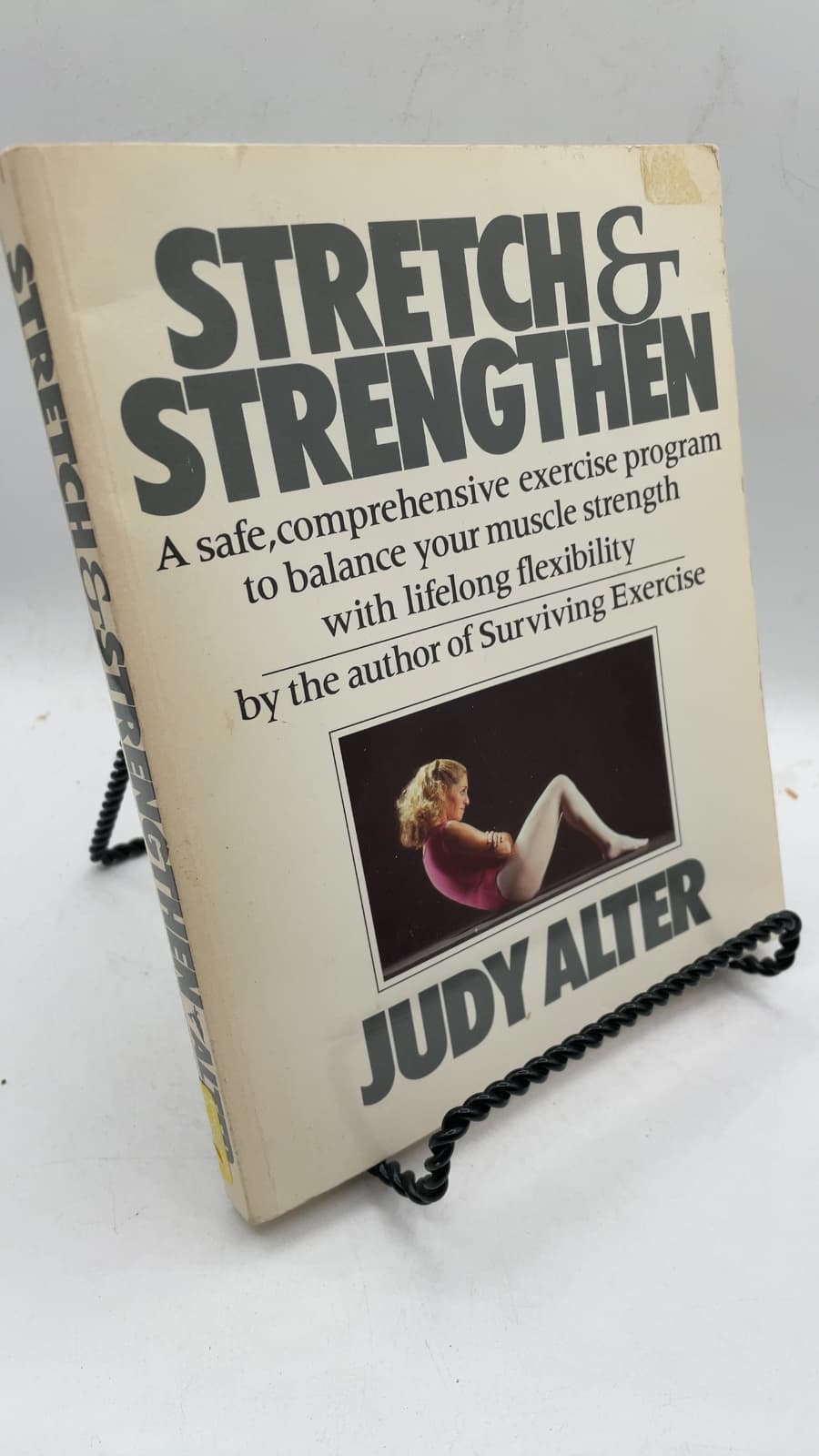 Stretch & Strengthen by Judy Alter - front cover