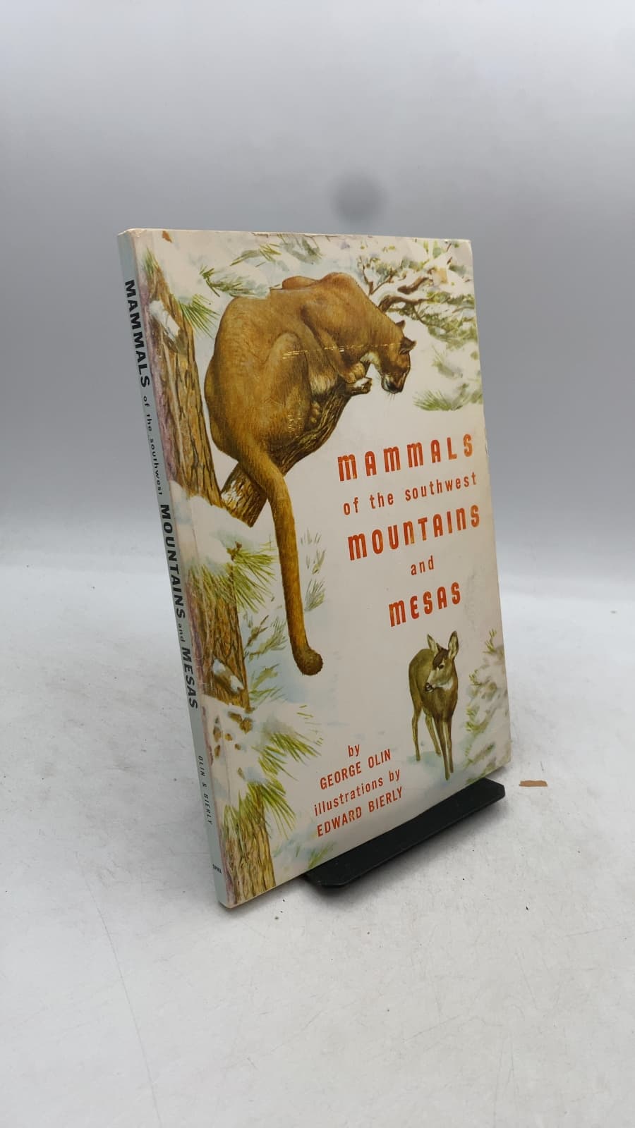 Mammals of the Southwest Mountains and Mesas by George Olin - front cover
