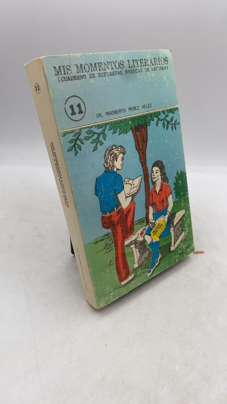MIS MOMENTOS LITERARIOS (Cuaderno de Destrezas Básicas de Lectura) by Dr. Rigoberto Pérez Vélez - front cover
