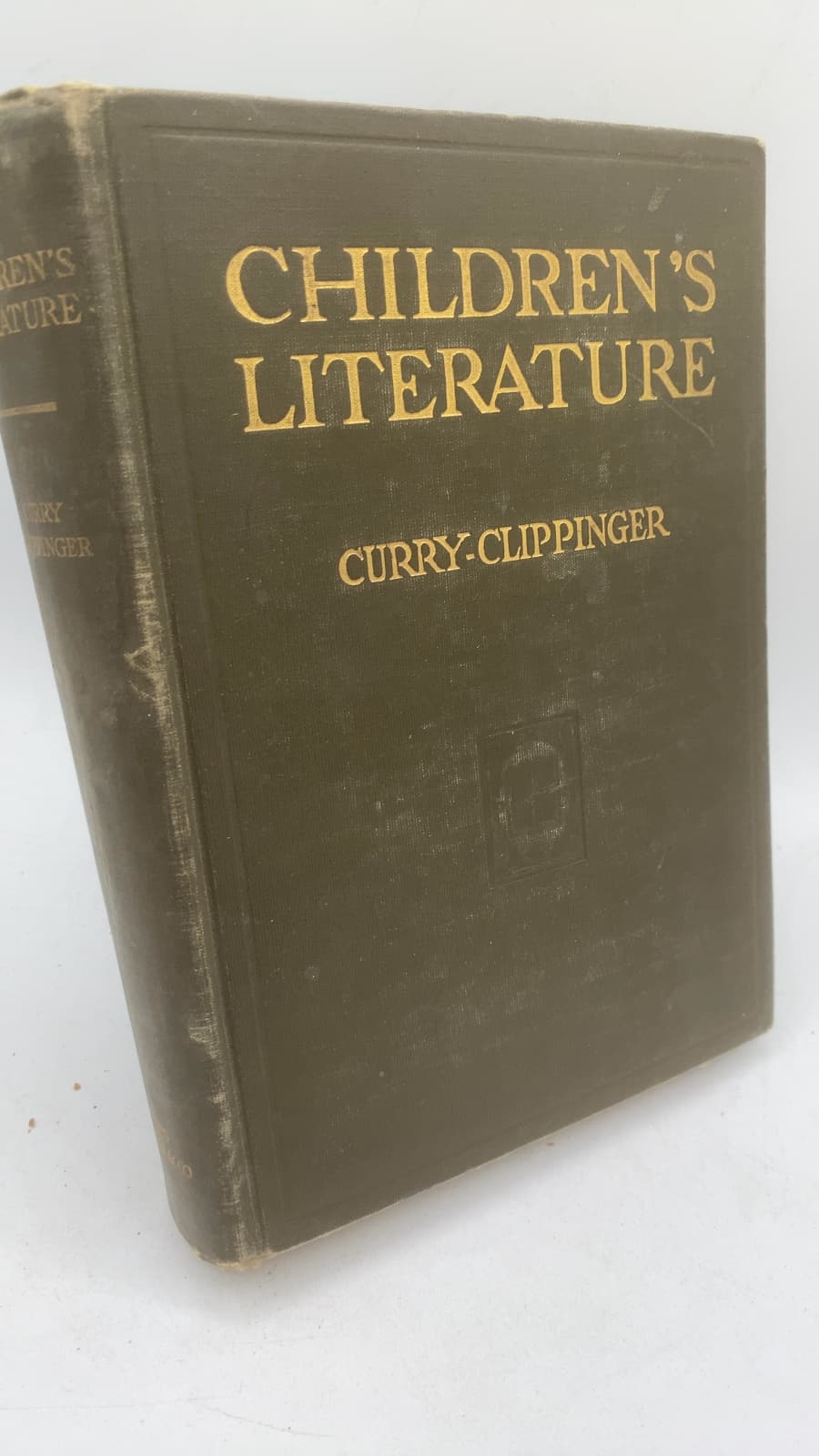 Children's Literature: Textbook of Sources for Teachers and Teacher-Training Classes by Charles Madison Curry AND Erle Elsworth Clippinger - front cover
