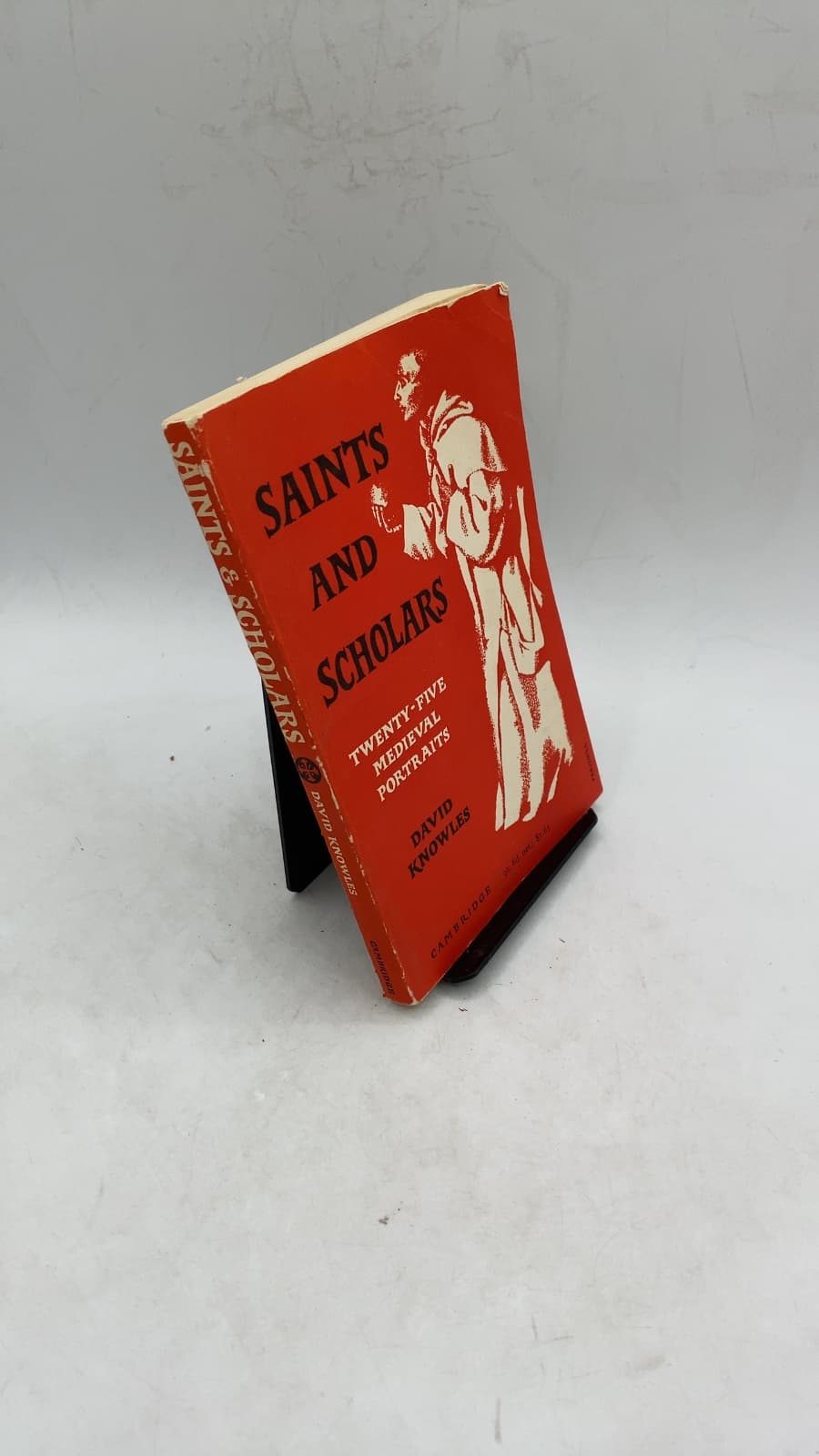 Saints and Scholars: Twenty-five Medieval Portraits by David Knowles - front cover