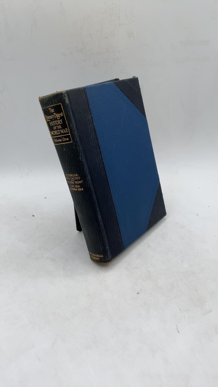 The Literary Digest History of the World War, Volume One - front cover