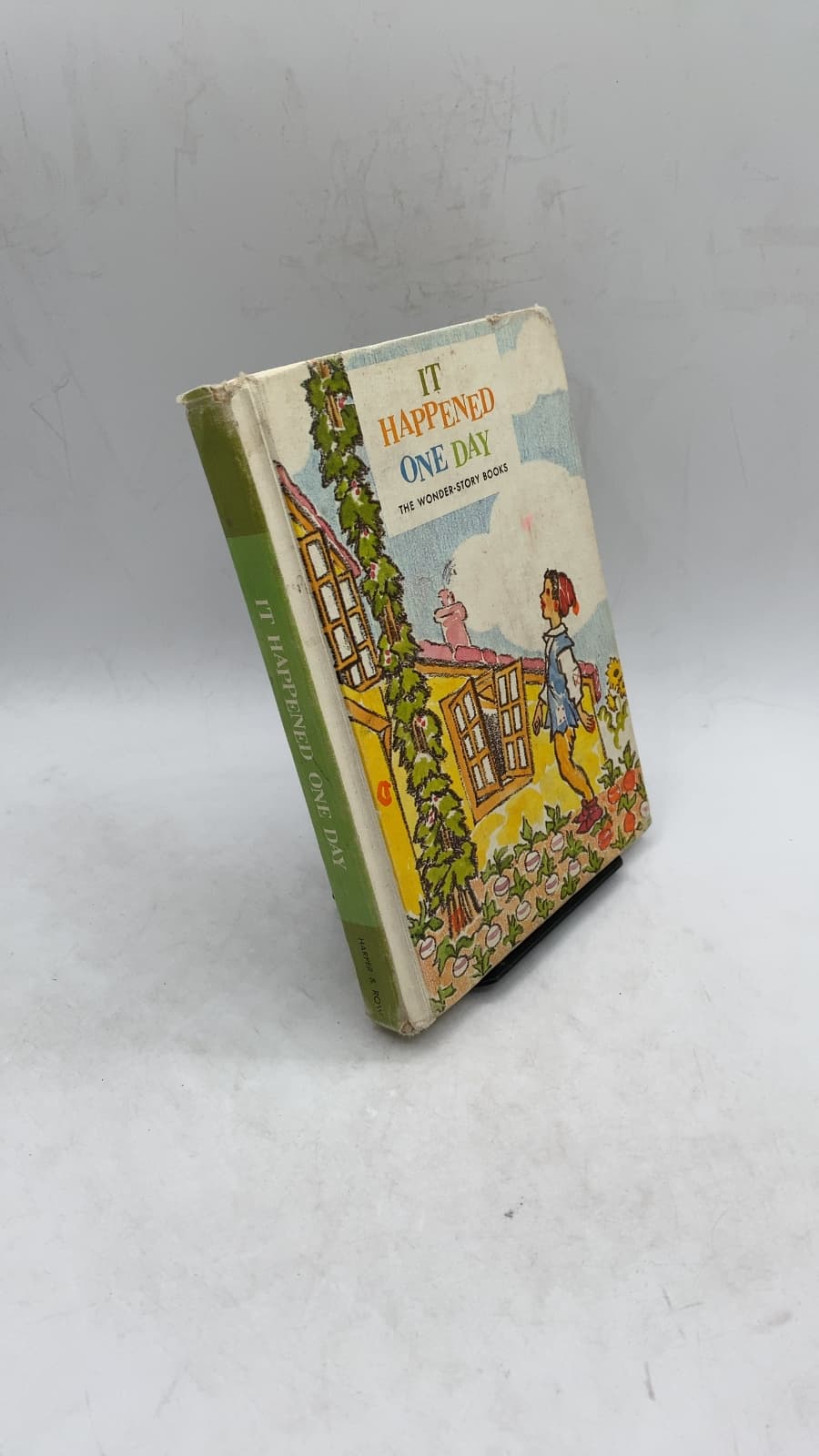 IT Happened ONE DAY by Miriam Blanton Huber, Frank Seely Salisbury, Mabel O'Donnell - front cover