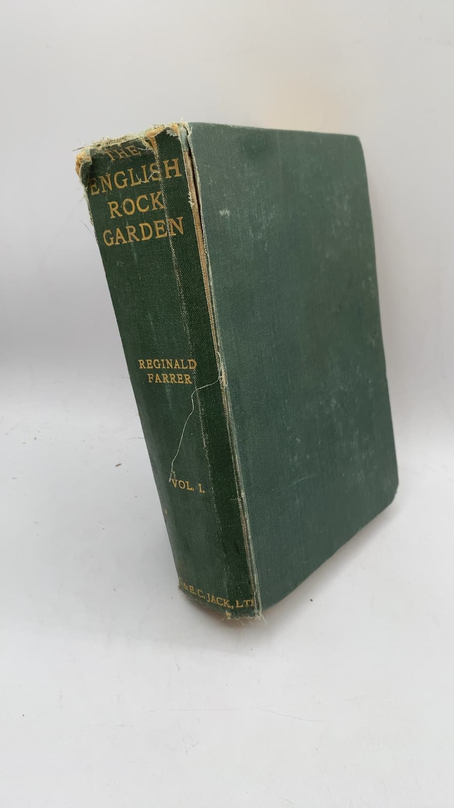 The English Rock-Garden, Vol. I by Reginald Farrer - front cover