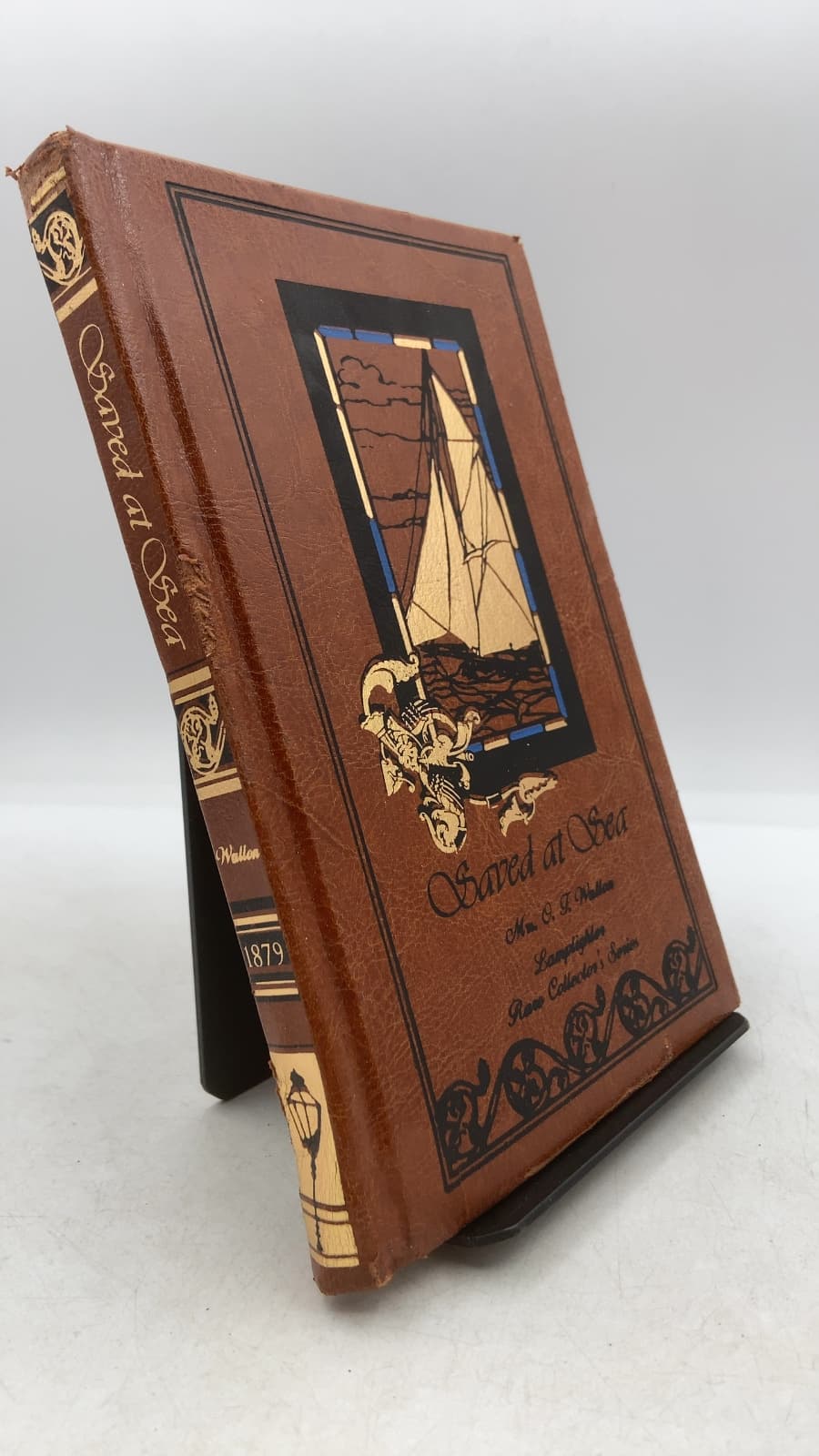 Saved at Sea: A Lighthouse Story by Mrs. O.F. Walton - front cover