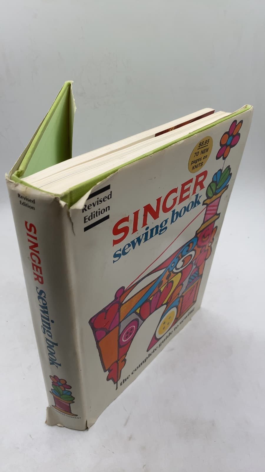 SINGER sewing book by Jessie Hutton, Gladys Cunningham - front cover