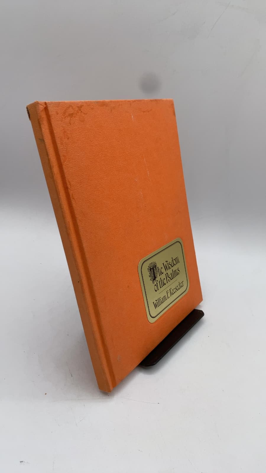 The Wisdom of the Psalms by William F. Keesecker - front cover