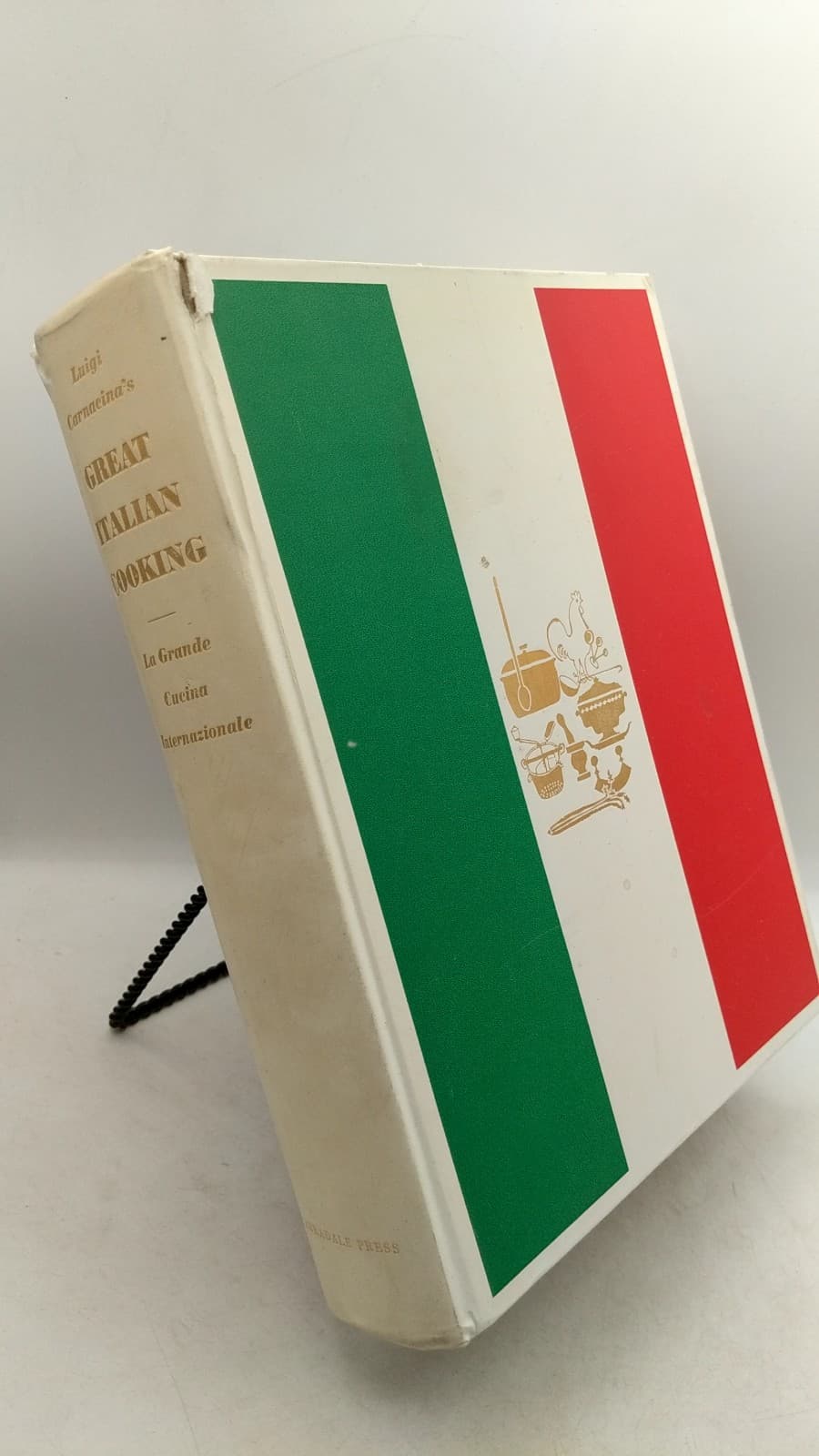 Great Italian Cooking by Luigi Carnacina - front cover