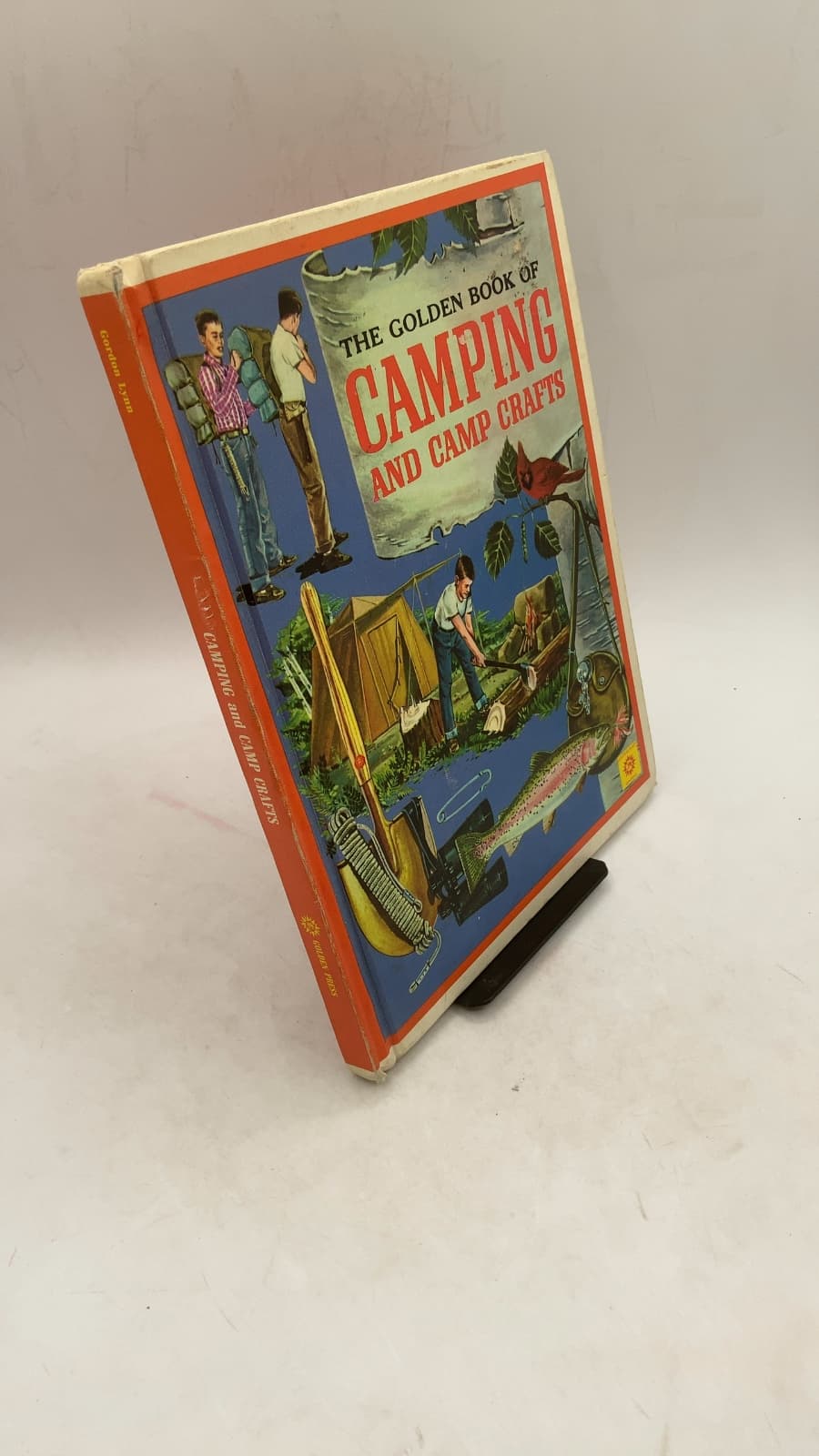 The Big Golden Book of Camping and Camp Crafts by Gordon Lynn - front cover