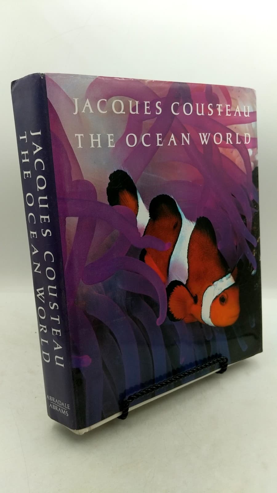 The Ocean World by Jacques Cousteau - front cover