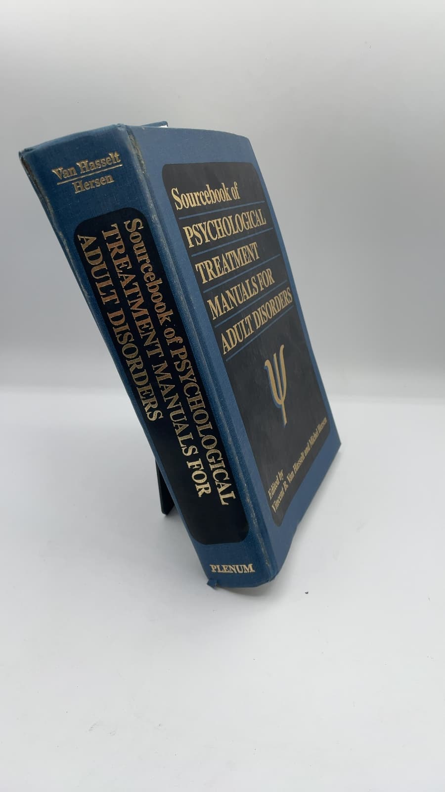 Sourcebook of Psychological Treatment Manuals for Adult Disorders by Vincent B. Van Hasselt and Michel Hersen - front cover