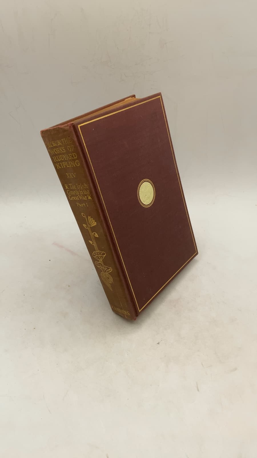 The Irish Guards in the Great War: Part I The First Battalion by Rudyard Kipling - front cover