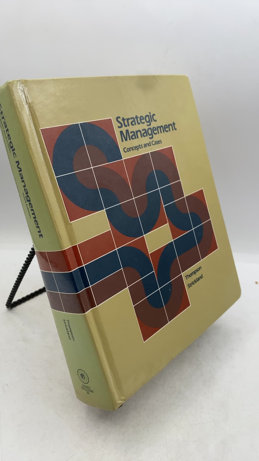 Strategic Management: Concepts and Cases by Arthur A. Thompson, Jr. and A. J. Strickland III - front cover