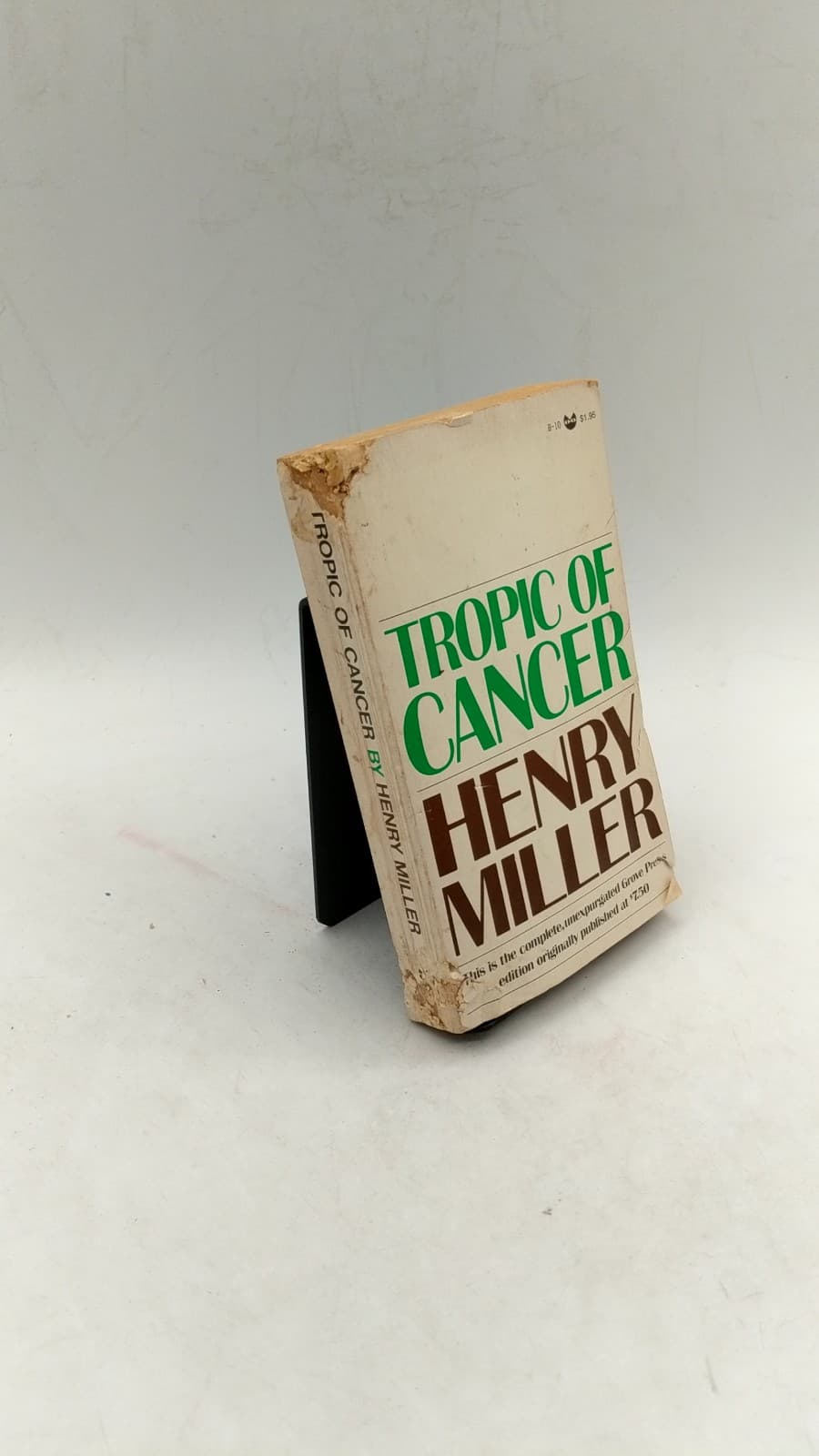Tropic of Cancer by Henry Miller - front cover