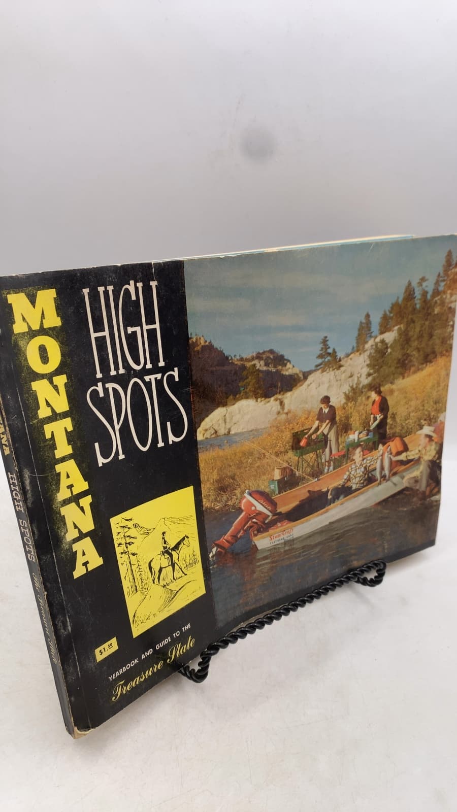 Montana High Spots: Yearbook and Guide to the Treasure State by Claude Sanders - front cover