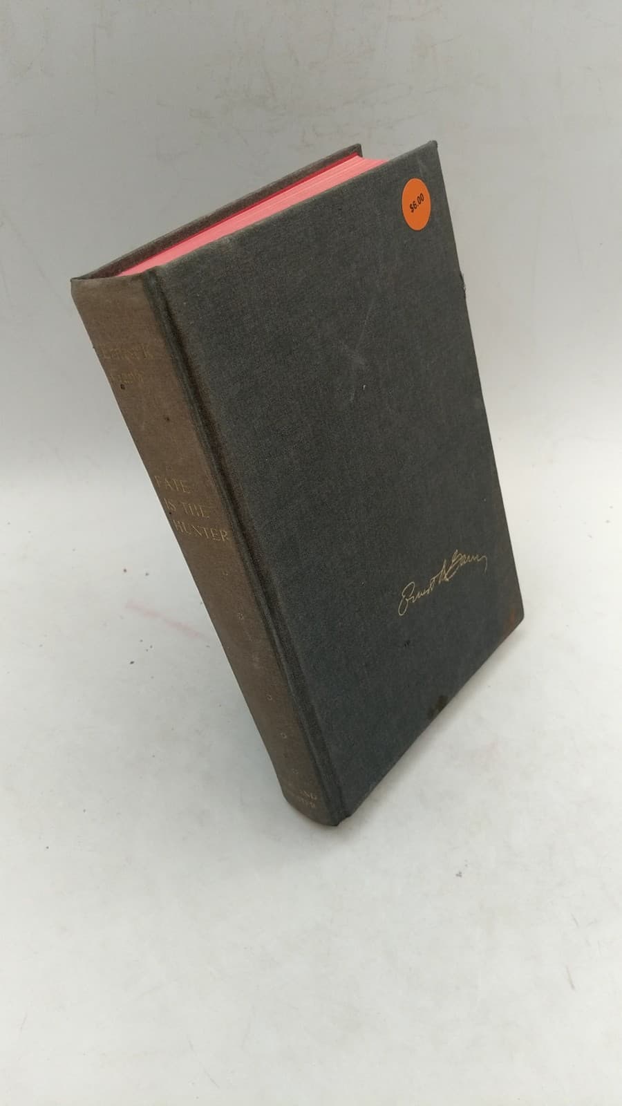 Fate is the Hunter by Ernest K. Gann - front cover