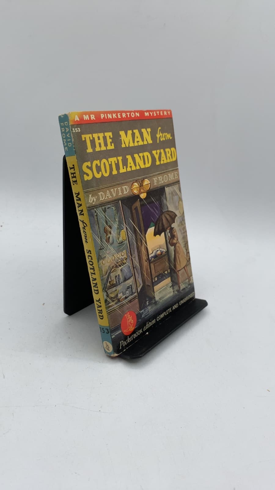 The Man from Scotland Yard by David Frome - front cover