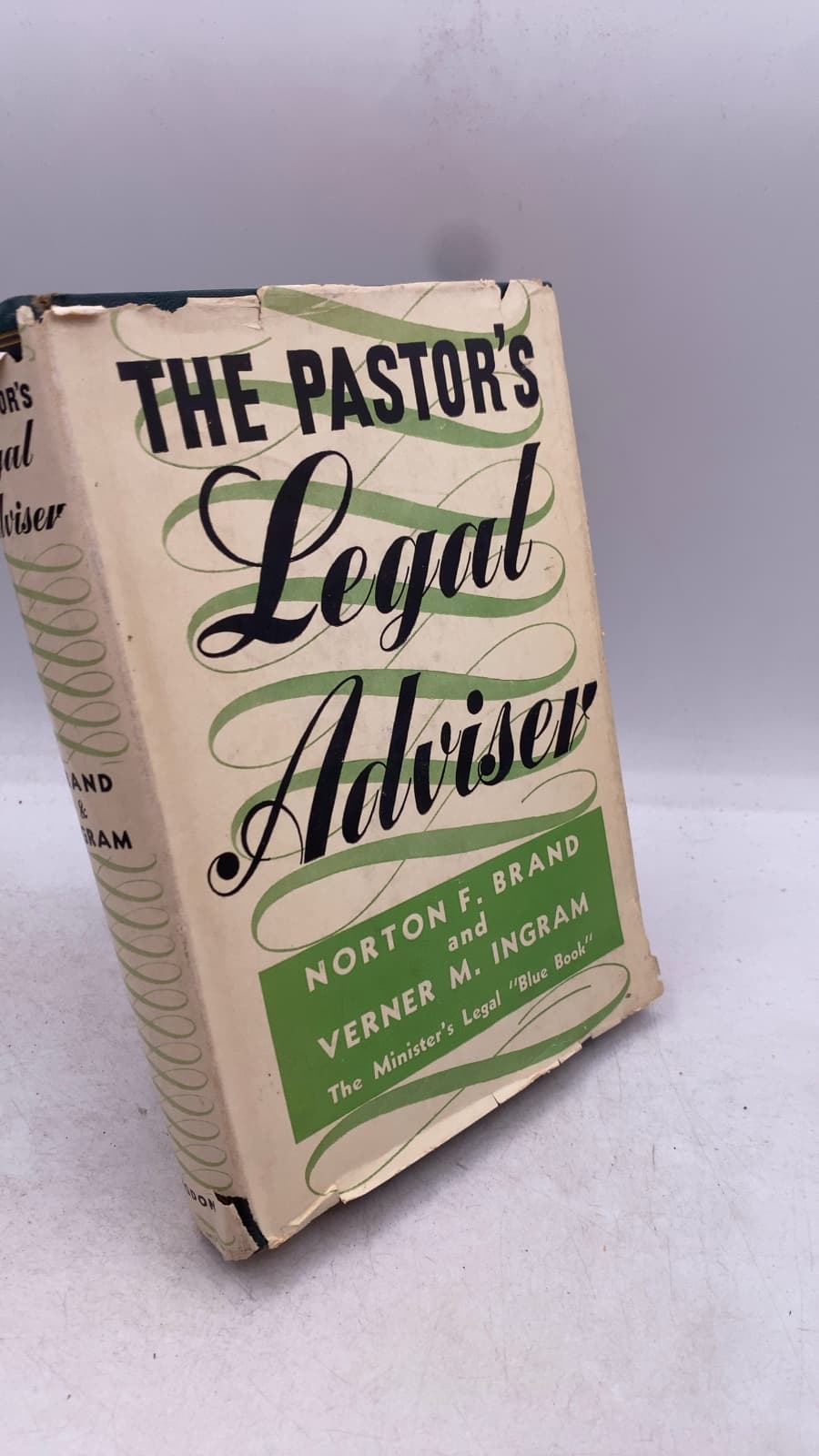 The Pastor's Legal Adviser by Norton F. Brand and Verner M. Ingram - front cover