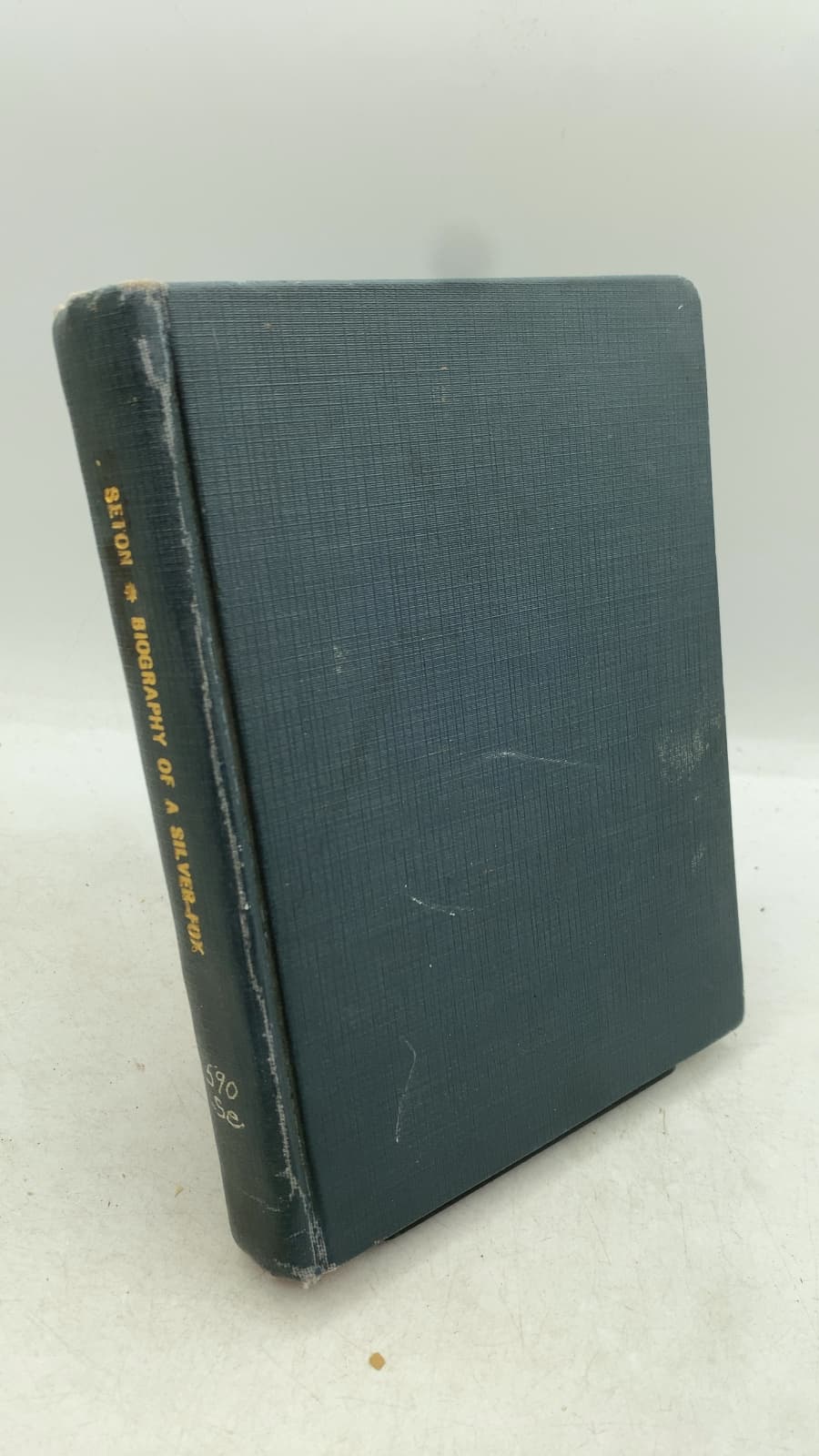The Biography of a Silver-Fox or Domino Reynard of Goldur Town by Ernest Thompson Seton - front cover