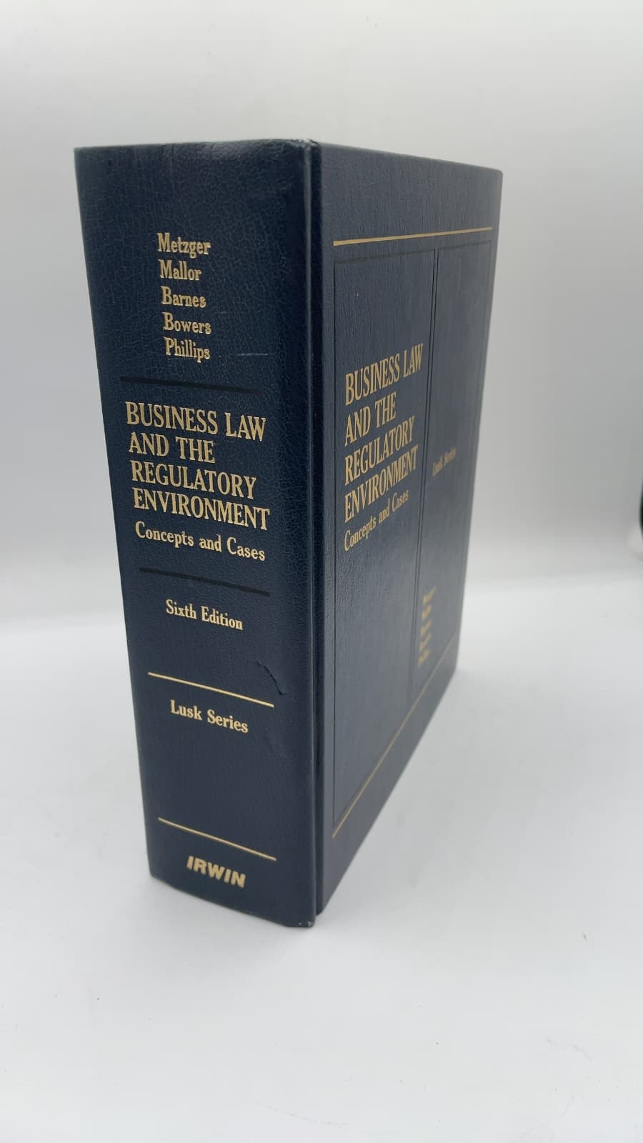 Business Law and the Regulatory Environment: Concepts and Cases